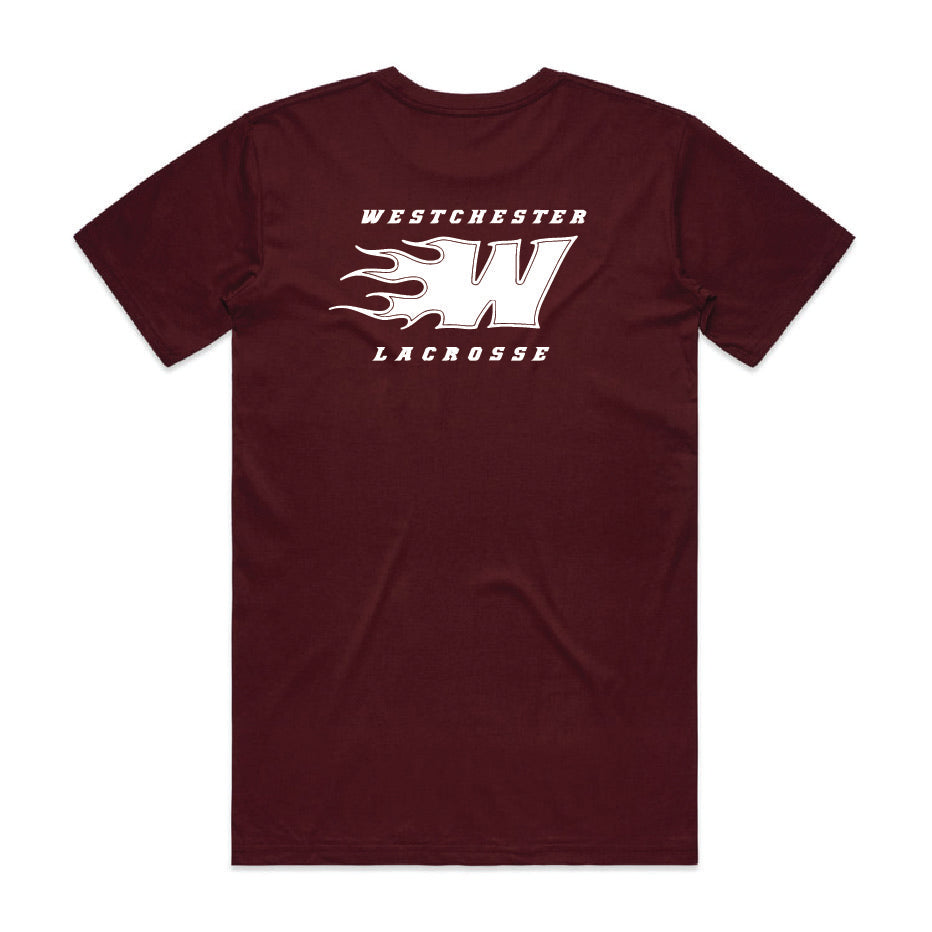 WL Logo Tee - Burgundy (Adult)