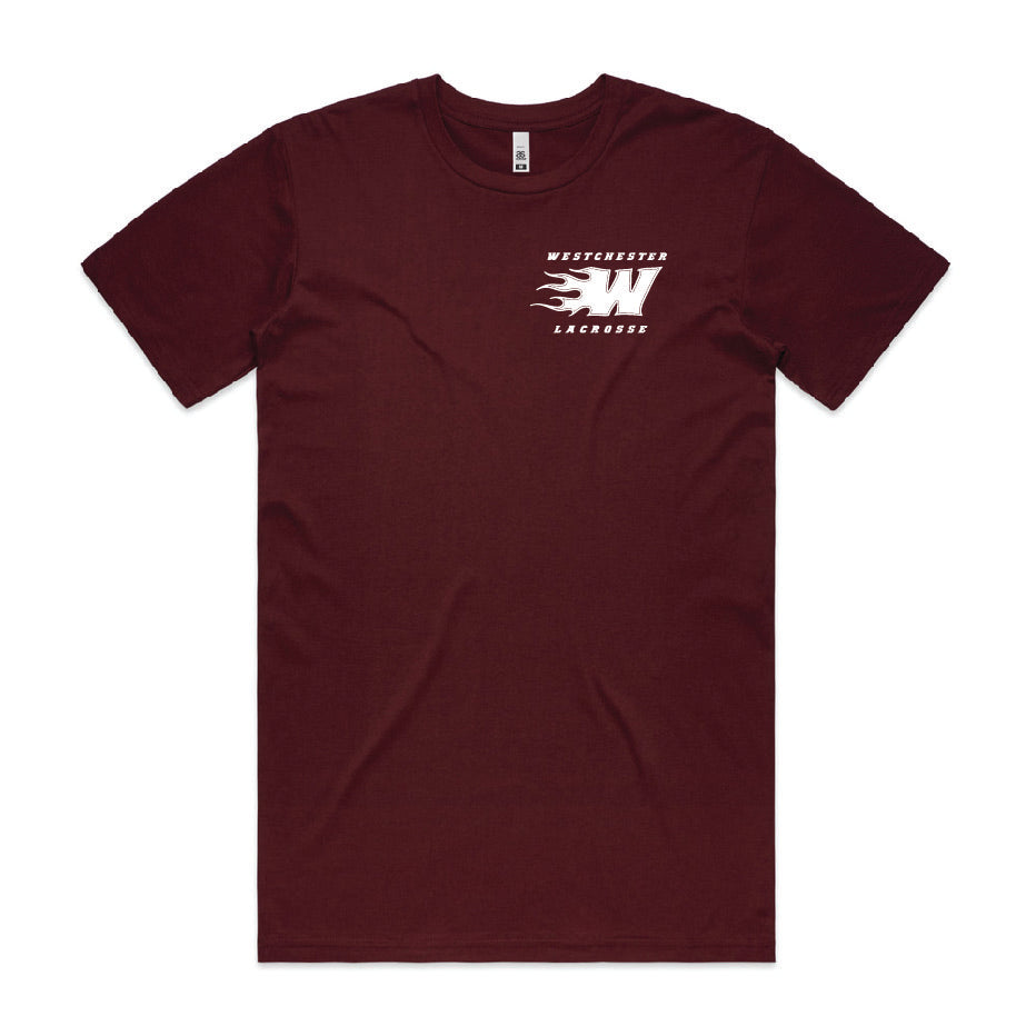 WL Logo Tee - Burgundy (Adult)