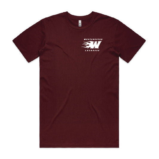 WL Logo Tee - Burgundy (Adult)